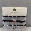 Bohemian-style rice bead bracelet, hand-woven bracelet, versatile bracelet for women's vacation and travel, ethnic style jewelry details Picture